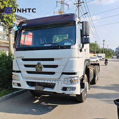 গরম বিক্রয় SINOTRUK 6X4 400HP ট্র্যাক্টর ট্রাক উচ্চ মানের ট্রেলার মাথা