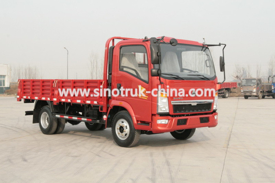 10 চাকা 4 * 2 হালকা দায়িত্ব বাণিজ্যিক ট্রাক 116hp Dropside কার্গো বক্স সঙ্গে