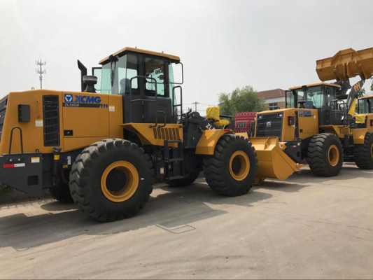 ZL50GN XCMG ফ্রন্ট শেষ চাকা লোডার Wiyh 2.5-4.5M³ বালতি এবং 5tons ওজন চালান