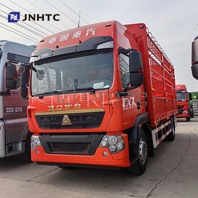 চীনা সিনোট্রাক HOWO TX 4X2 6 হুইলার বেড়া কার্গো ট্রাক বিক্রয়ের জন্য