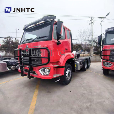সিনো হাও এনএক্স 6x4 প্রাইম মুভার ভারী ট্রাক ট্র্যাক্টর ট্রেলার হেড ট্রাক