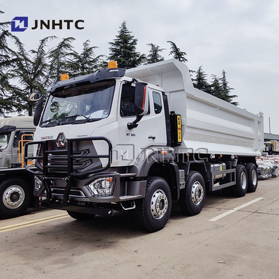 SINOTRUCK HOHAN N7 380hp 8x4 ডিজেল ম্যানুয়াল ট্রান্সমিশন ইউরো 2 ট্যাপার ডাম্প ট্রাক