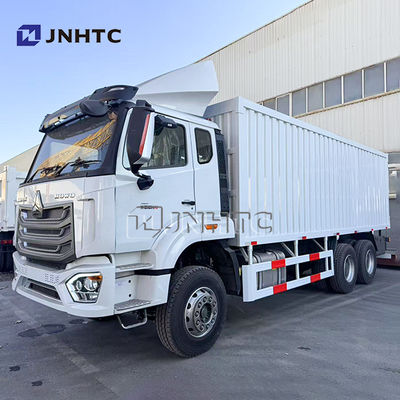 SINOTRUK HOWO NX340 10 চাকা 6X4 30 টন ডেলিভারি পরিবহন ভ্যান কার্গো ট্রাক বিক্রয়ের জন্য ইউরো 2 RHD