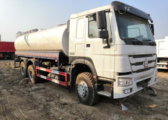 সিভিল নির্মাণের জন্য 11 চাকা 371HP জলের ট্যাঙ্ক ট্রাক নির্মাণ ব্যবহার