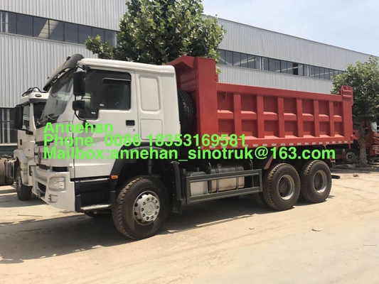 6x4 10 চাকা ভারী দায়িত্ব ডাম্প ট্রাক সিনোট্রুক হাও 7
