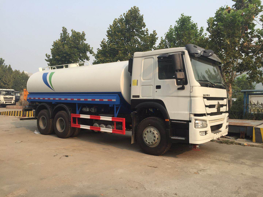 ম্যানুয়াল 15000l 6x4 স্প্রিংকলার ওয়াটার ট্যাঙ্কার লরি