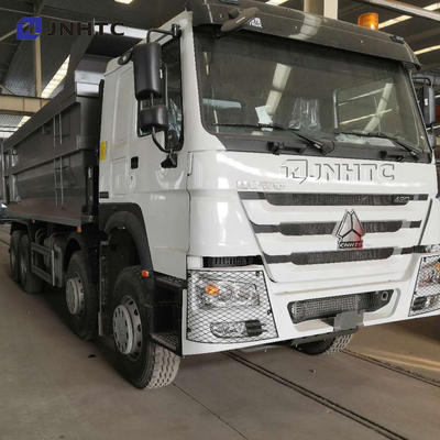 8x4 12 হুইলার ডাম্প ট্রাক Sinotruk Howo নতুন মডেল 371hp