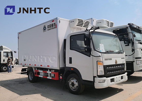 266hp মাংসের জন্য SINOTRUCK Howo 4x2 রেফ্রিজারেটেড ট্রাক