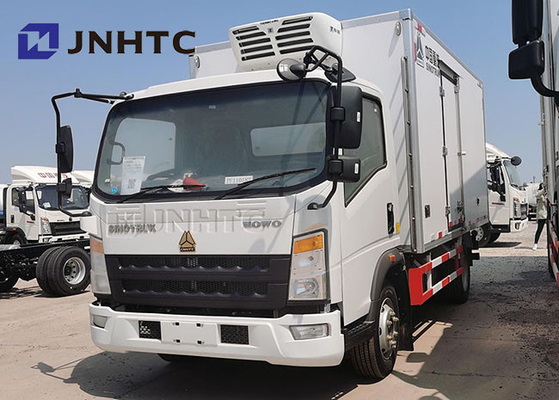 266hp মাংসের জন্য SINOTRUCK Howo 4x2 রেফ্রিজারেটেড ট্রাক