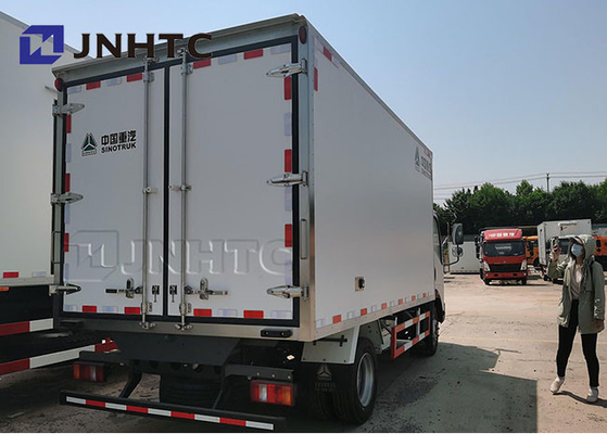 266hp মাংসের জন্য SINOTRUCK Howo 4x2 রেফ্রিজারেটেড ট্রাক