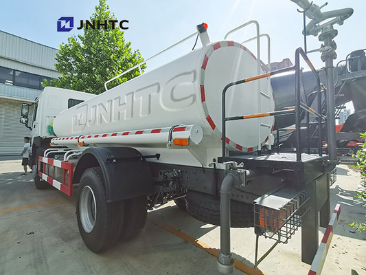 350hp 1000l জলের ট্যাঙ্ক ছিটানো ট্রাক Sinotruk Howo 4x2