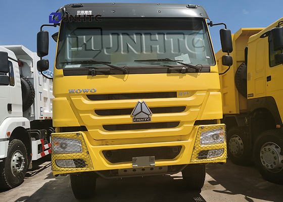 12 হুইলার Sinotruk Howo 31 টন ক্যামিওন ডাম্প ট্রাক 8x4