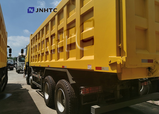 12 হুইলার Sinotruk Howo 31 টন ক্যামিওন ডাম্প ট্রাক 8x4