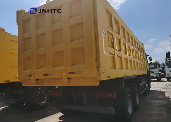 12 হুইলার Sinotruk Howo 31 টন ক্যামিওন ডাম্প ট্রাক 8x4