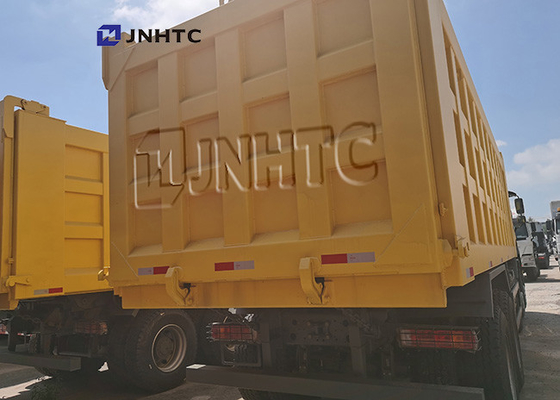 12 হুইলার Sinotruk Howo 31 টন ক্যামিওন ডাম্প ট্রাক 8x4