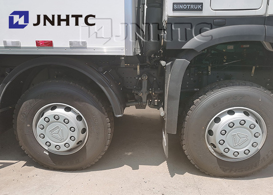 Sinotruk HOWO ফ্রেশ ফুড রেফ্রিজারেটেড ভ্যান ট্রাক লাইট ডিউটি ​​8x4