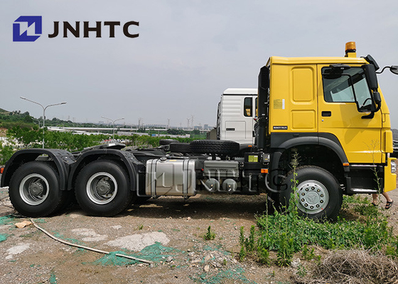 371HP Sinotruk HOWO 6X4 টিপার ট্রাক হলুদ 25 টন