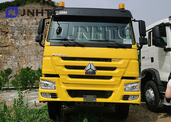 371HP Sinotruk HOWO 6X4 টিপার ট্রাক হলুদ 25 টন