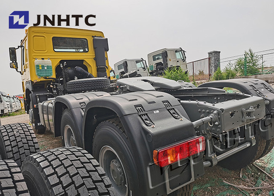 371HP Sinotruk HOWO 6X4 টিপার ট্রাক হলুদ 25 টন