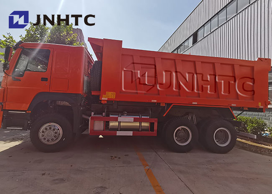অফ রোড 20 Cbm অরেঞ্জ সিনোট্রাক ডাম্প ট্রাক HOWO 6x4