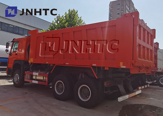 অফ রোড 20 Cbm অরেঞ্জ সিনোট্রাক ডাম্প ট্রাক HOWO 6x4