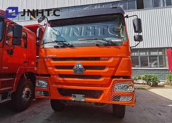 অফ রোড 20 Cbm অরেঞ্জ সিনোট্রাক ডাম্প ট্রাক HOWO 6x4