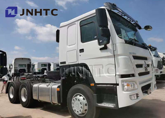 371HP Sinotruk Howo 6x4 25 টন ডিজেল ট্রাক্টর ট্রাক ট্রেলার হেড সহ