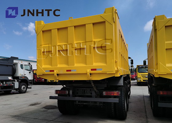 ডাবল এক্সেল 371hp 20 Cbm Volquete Camion ডাম্প ট্রাক 25 টন 6x4