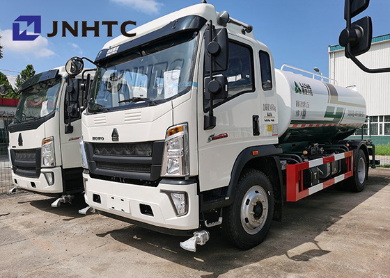 Mini Sinotruk Howo ট্যাঙ্কার ওয়াটার ট্রাক 4x2 10cbm
