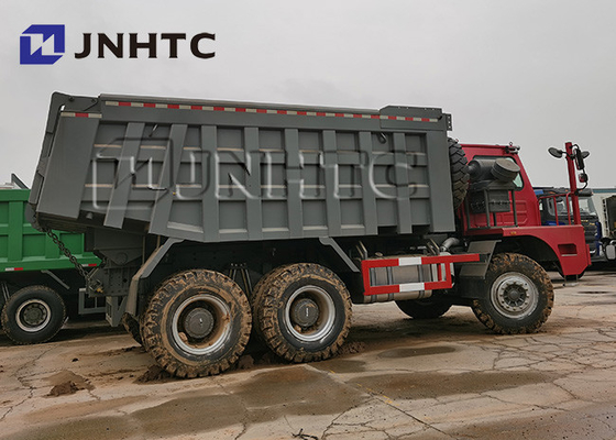 Sinotruck Howo 6x4 আন্ডারগ্রাউন্ড মাইনিং ডাম্প ট্রাক 30কিউবিক 70টন