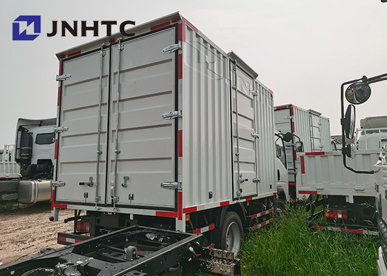 ডিজেল জ্বালানী 4x2 5টন হালকা কার্গো ভ্যান ট্রাক সিনোট্রুক হাও