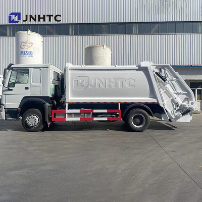 Sinotruck 371HP গারবেজ কম্প্যাক্টর ট্রাক HOWO 4X2 ট্র্যাশ ট্রাক