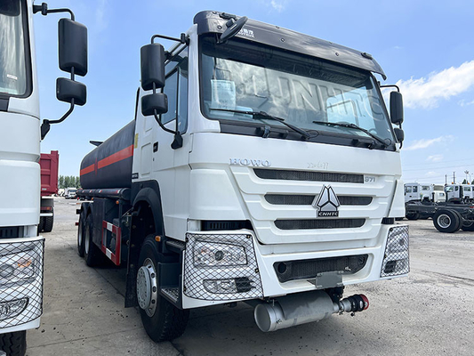 HOWO 371 HP 20000 লিটার ভারী জ্বালানী ট্যাঙ্ক ট্রাক 6X4 তেল ট্যাঙ্ক ট্রাক