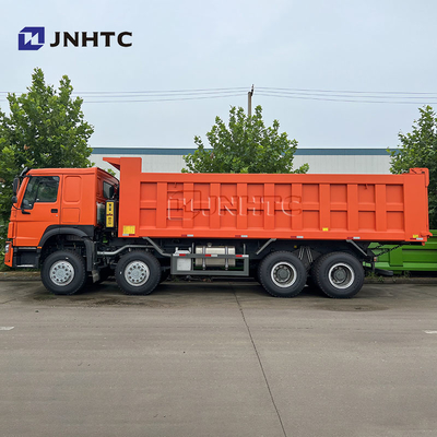 Sinotruck 371HP হেভি ডিউটি ​​ডাম্প ট্রাক HOWO 8X4 মাইনিং টিপার