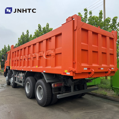 Sinotruck 371HP হেভি ডিউটি ​​ডাম্প ট্রাক HOWO 8X4 মাইনিং টিপার
