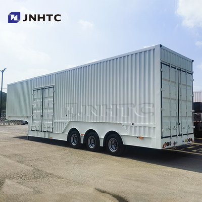 মালবাহী সেমি ট্রাক ট্রেলার 3 এক্সেল 12m 12.5m 40ton 50ton