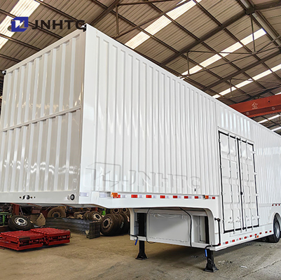 মালবাহী সেমি ট্রাক ট্রেলার 3 এক্সেল 12m 12.5m 40ton 50ton