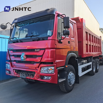 মাঝারি লিফট ভারী দায়িত্ব ডাম্প ট্রাক 6X4 340HP টিপার ট্রাক 10 চাকা বাম হাত ড্রাইভ