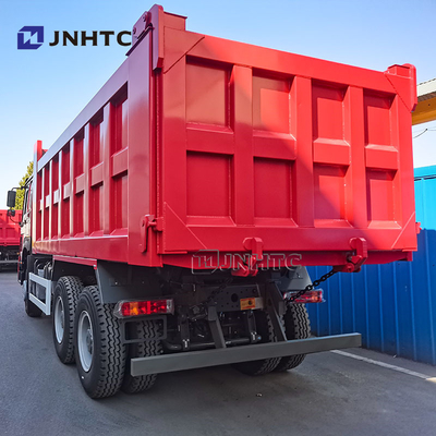 মাঝারি লিফট ভারী দায়িত্ব ডাম্প ট্রাক 6X4 340HP টিপার ট্রাক 10 চাকা বাম হাত ড্রাইভ