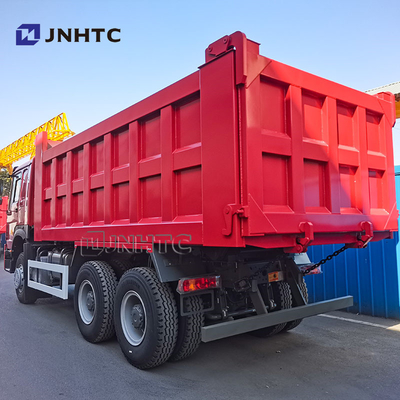 মাঝারি লিফট ভারী দায়িত্ব ডাম্প ট্রাক 6X4 340HP টিপার ট্রাক 10 চাকা বাম হাত ড্রাইভ