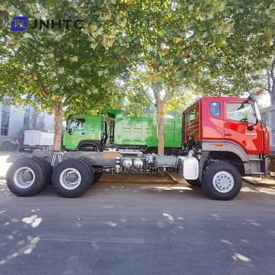 নতুন হাও টিপার ট্রাক চ্যাসি 6x4 380hp 10 চাকা ডাম্প ট্রাক চ্যাসি