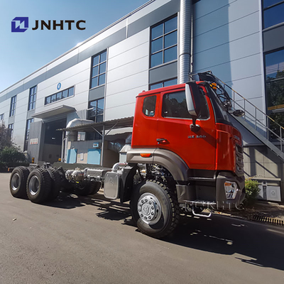 নতুন হাও টিপার ট্রাক চ্যাসি 6x4 380hp 10 চাকা ডাম্প ট্রাক চ্যাসি