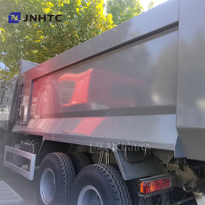 ডান হাতের ড্রাইভ হাও ডাম্প ট্রাক 6X4 380 এইচপি ট্যাপার ট্রাক 10 চাকা