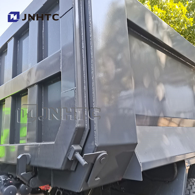 ডান হাতের ড্রাইভ হাও ডাম্প ট্রাক 6X4 380 এইচপি ট্যাপার ট্রাক 10 চাকা
