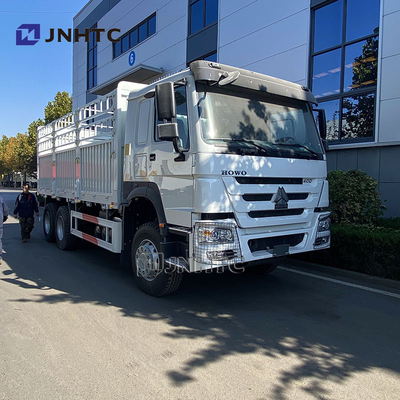 HOWO 6X4 ভারী মালবাহী ট্রাক 400HP 20tons ট্রাক বেড়া মালবাহী ট্রাক