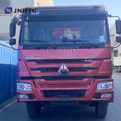 হাও টিপার ট্রাক 6X4 340HP ভারী দায়িত্ব ডাম্প ট্রাক 10 চাকা বাম হাত ড্রাইভ