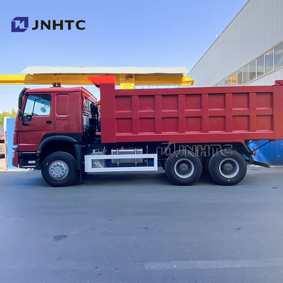 হাও টিপার ট্রাক 6X4 340HP ভারী দায়িত্ব ডাম্প ট্রাক 10 চাকা বাম হাত ড্রাইভ