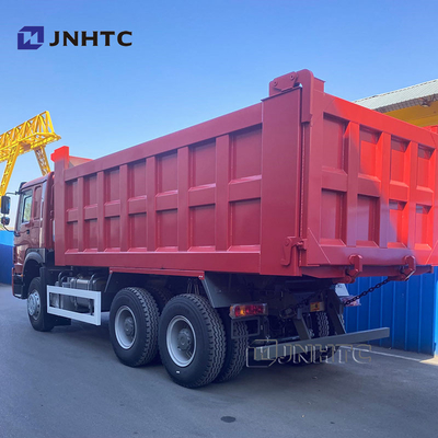 হাও টিপার ট্রাক 6X4 340HP ভারী দায়িত্ব ডাম্প ট্রাক 10 চাকা বাম হাত ড্রাইভ
