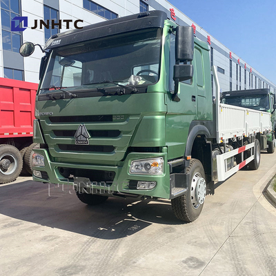 ODM HOWO ট্রাক বেড়া মালবাহী ট্রাক 4X2 300HP 6 চাকা মালবাহী ট্রাক