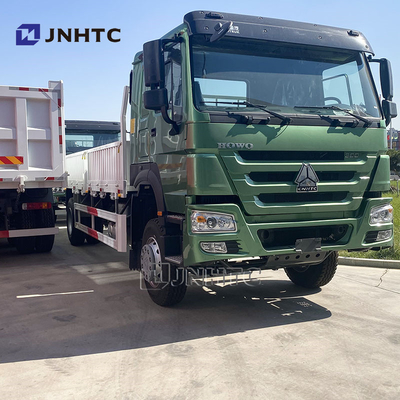 ODM HOWO ট্রাক বেড়া মালবাহী ট্রাক 4X2 300HP 6 চাকা মালবাহী ট্রাক